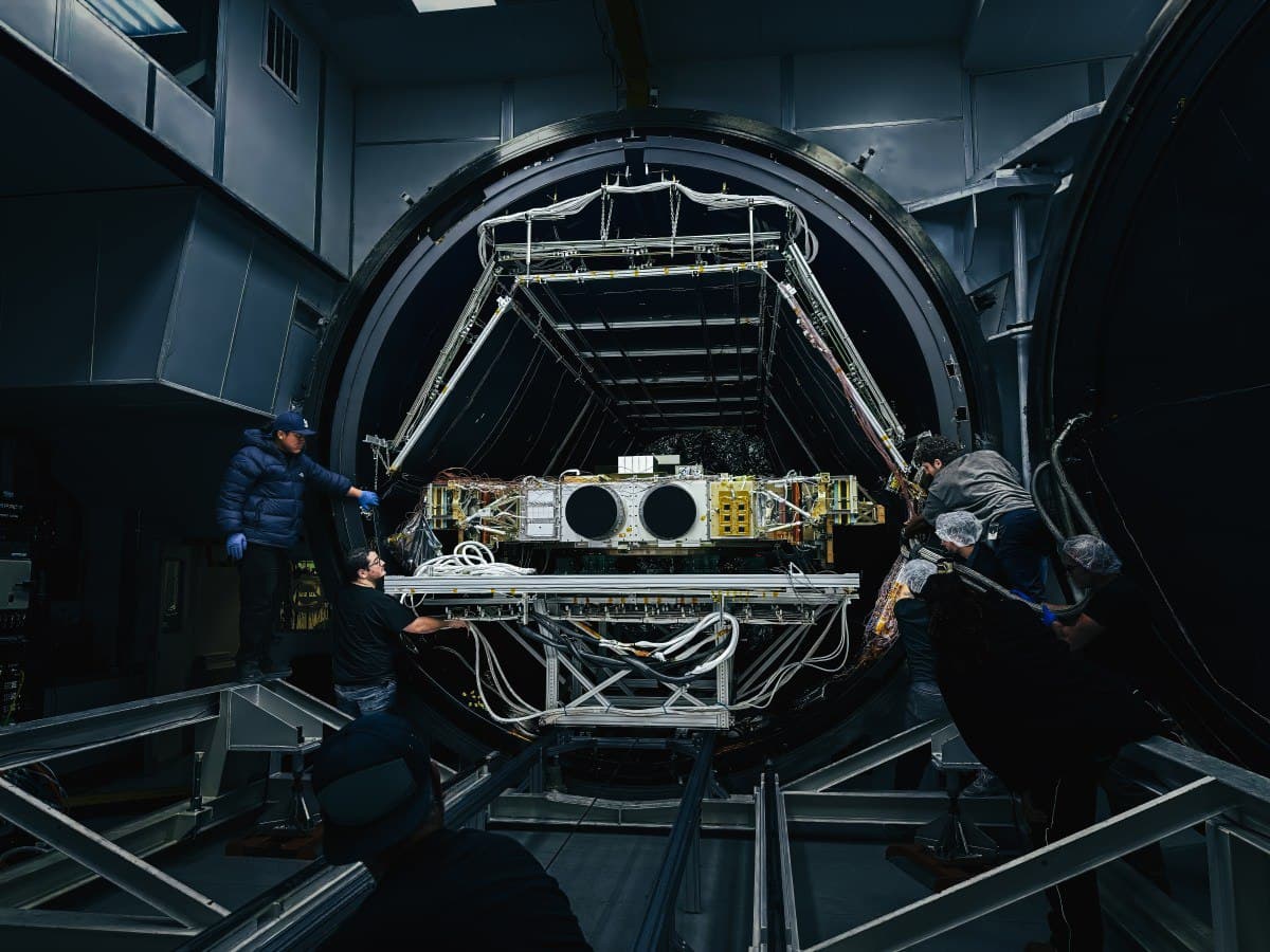 satellite orbiting earth