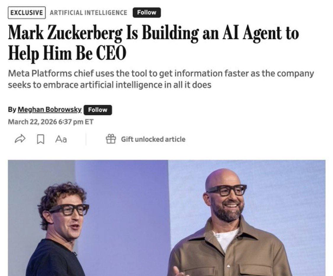 Mark Zuckerberg AI assistant