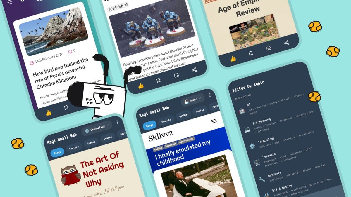 Kagi search engine interface