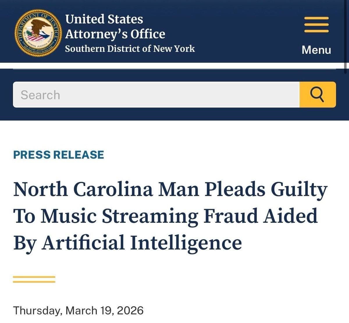 AI music fraud